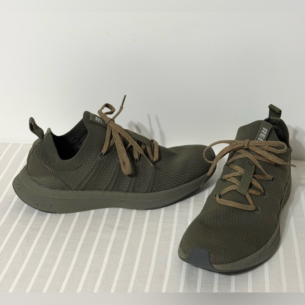 REI Co-op Beyonder Sneakers Olive Green Athletic Sock Knit Mesh Women's 9.5 - Picture 12 of 14